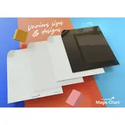 Flipchart Legamaster Magic Chart, negru, 25 coli/set BPTCPS159200