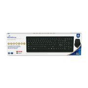 Kit tastatura si mouse MediaRange, 5 butoane wireless, black BPTCMROS104