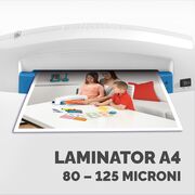 Laminator Fellowes Lunar Plus A4, albastru BPTCFW742801