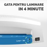 Laminator Fellowes Lunar Plus A4, albastru BPTCFW742801