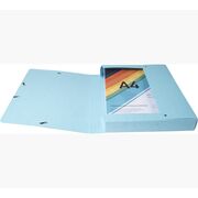 Mapa documente Exacompta, din carton, cu elastic, capacitate 350 coli, diverse culori BPTCFA059560