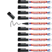 Marker Edding 8404 Aersopace, permanent, corp plastic, varf rotund, 0.75 mm, negru BPTCED008404