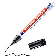 Marker Edding 8404 Aersopace, permanent, corp plastic, varf rotund, 0.75 mm, negru BPTCED008404