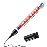 Marker Edding 8404 Aersopace, permanent, corp plastic, varf rotund, 0.75 mm, negru BPTCED008404
