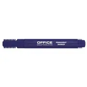 Marker permanent, Office Products, varf rotund, 1-3 mm, albastru BPTCDN101219