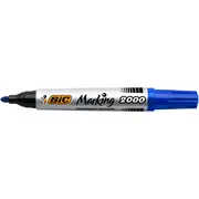 Marker permanent BIC 2000, varf rotund 1.7 mm, albastru BPTCCT8033