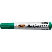 Marker permanent Bic 2000, varf 2-5mm, 4 culori, blister BPTCCT8067