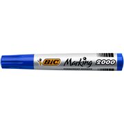 Marker permanent Bic 2000, varf 2-5mm, 4 culori, blister BPTCCT8067