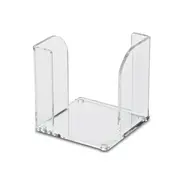 Suport pentru cub hartie Maul, sticla acrilica, transparent, 9x9 cm BPTCMA954005