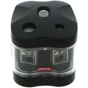 Ascutitoare electrica DERWENT Professional, dubla, plastic, negru BPTCSL230233