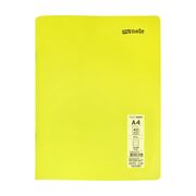 Caiet capsat Mynote, format A4, 40 file offset 60 g/mp, liniatura dictando, coperta PP neon, mix de 8 culori BPTCCI0002118