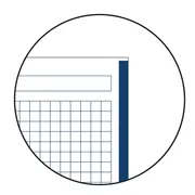 Caiet cu spira, Miquelrius, Emotion, A4, matematica, 80 file, coperta carton dur, albastru BPTCMQ46046