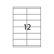 Etichete A-Series, 105 x 48 mm, 1.200 etichete, 100 coli/top BPTCAY000113