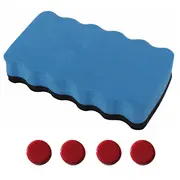 Flipchart magnetic mobil Office Products, cadru aluminiu, brate extensibile, 70 x 100 cm BPTCDN094521