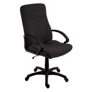 Fotoliu directorial Stilo, stofa, negru BPTCPL575705