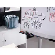 Marker Edding 380 pentru flipchart, varf rotund, 1.5-3 mm, rosu BPTCED380002