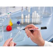 Marker Edding 8015 pentru laborator, varf 0.75 mm, negru BPTCED048015