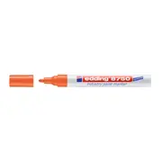 Marker Edding 8750, cu vopsea, corp metalic, varf rotund 2-4mm,portocaliu BPTCED87506