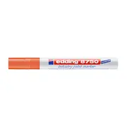 Marker Edding 8750, cu vopsea, corp metalic, varf rotund 2-4mm,portocaliu BPTCED87506