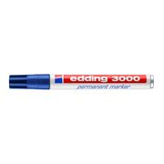 Marker permanent Edding 3000, varf 1.5-3 mm, albastru BPTCED30003