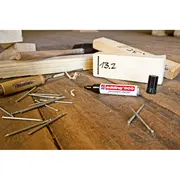 Marker permanent Edding 500, corp metalic, varf retezat 2-7 mm, albastru BPTCED5003