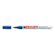 Marker permanent Edding 751 cu vopsea, corp metalic, varf rotund, 1-2 mm, albastru BPTCED751003