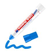 Marker permanent Edding 950, varf tip ceara, 10 mm, albastru BPTCED950003