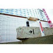 Marker permanent Edding 950 Industrial, corp plastic, varf rotund, 10mm, negru BPTCED950001