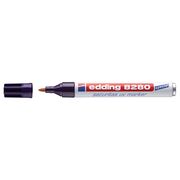 Marker permanent Edding UV 8280, varf rotund, 1.5-3 mm, alb BPTCED8280