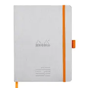 Meeting Book A5+ Rhodiarama, 80 file, argintiu BPTCCF1177815