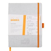 Meeting Book A5+ Rhodiarama, 80 file, argintiu BPTCCF1177815