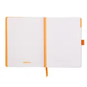 Meeting Book A5+ Rhodiarama, 80 file, argintiu BPTCCF1177815