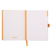 Meeting Book A5+ Rhodiarama, 80 file, tangerine BPTCCF1177945