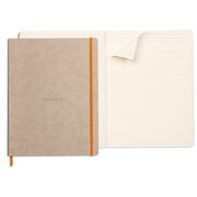 Notebook  A4+ Rhodiarama, 80 file, ivory dictando, bej BPTCCF1177051
