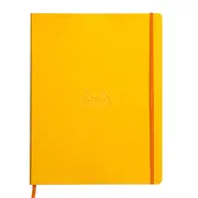 Notebook  A4+ Rhodiarama, 80 file, ivory dictando, galben BPTCCF1177167