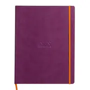 Notebook  A4+ Rhodiarama, 80 file, ivory dictando, mov BPTCCF1177105