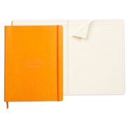 Notebook  A4+ Rhodiarama, 80 file, ivory dictando, portocaliu BPTCCF1177150