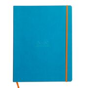 Notebook  A4+ Rhodiarama, 80 file, ivory dictando, turcoaz BPTCCF1177075