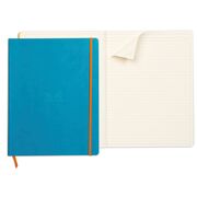 Notebook  A4+ Rhodiarama, 80 file, ivory dictando, turcoaz BPTCCF1177075