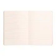 Notebook A5 Rhodiarama, 80 file, ivory, dictando, auriu BPTCCF1173824