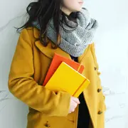 Notebook A5 Rhodiarama, 80 file, ivory, dictando, galben BPTCCF1174166