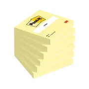 Notite adezive Post-it®, Galben Canary yellow, 76 mm x 76 mm, 100 file/bucata, 100% PEFC BPTC3M1076760