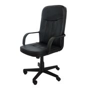 Scaun directorial CMX 2048, piele ecologica, neagru BPTCPL800311