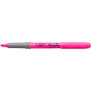 Textmarker BIC, Highlighter Grip, varf tesit 1-4 mm, roz BPTCCT8037