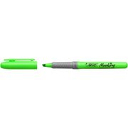 Textmarker BIC, Highlighter Grip, varf tesit 1-4 mm, verde BPTCCT8038
