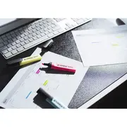 Textmarker Edding 345, varf 2-5 mm, galben BPTCED3455