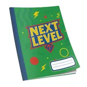 Caiet Next Level capsat A5, 48 file, 60g/mp, matematica, diverse modele de coperti BPTCCI9700220