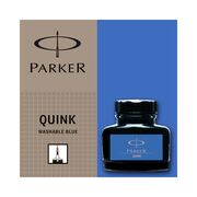 Calimara cerneala Parker Quink Washable, 57 ml, albastra BPTCWM23010