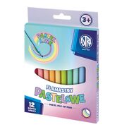 Carioci Astra pastel, 12 culori/set BPTCAZ122001