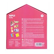 Joc Primul meu mozaic, Apli, tema Animale jungla, 8 coli BPTCAL017143